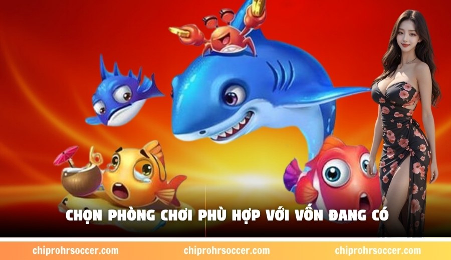 Chọn phòng chơi phù hợp với vốn đang có