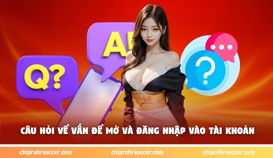 Câu hỏi về vấn đề mở và đăng nhập vào tài khoản