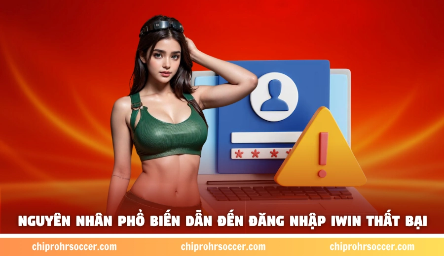 Nguyên nhân phổ biến dẫn đến đăng nhập iWin thất bại